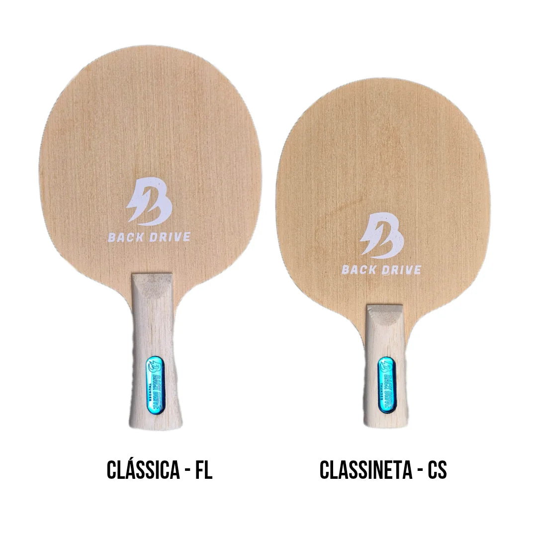 Raquete Kit Evolution - Thunder Backdrive + 02 Reactor Tornado V5 40+