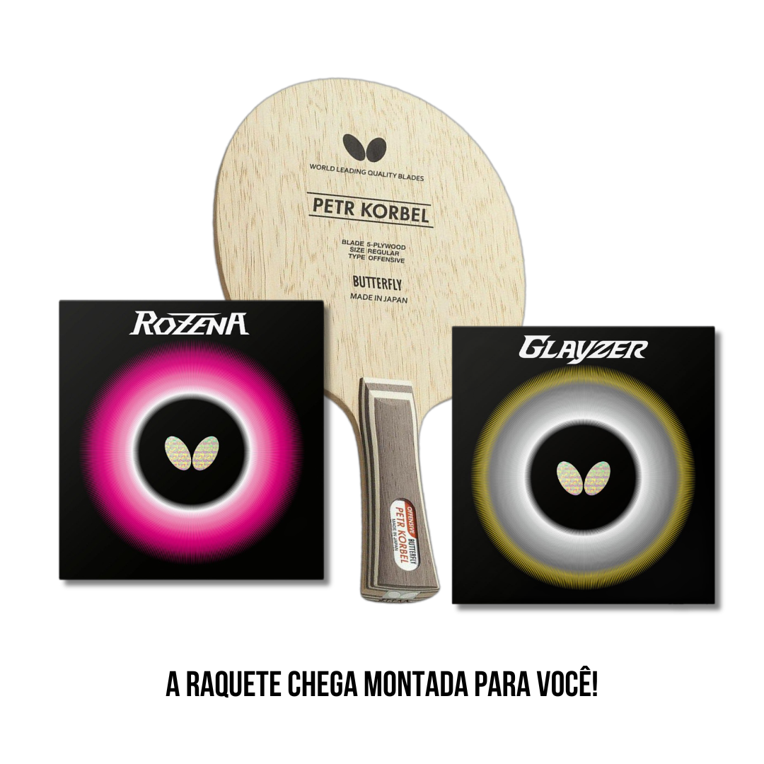 Raquete Kit Elite - Petr Korbel + Glayzer + Rozena