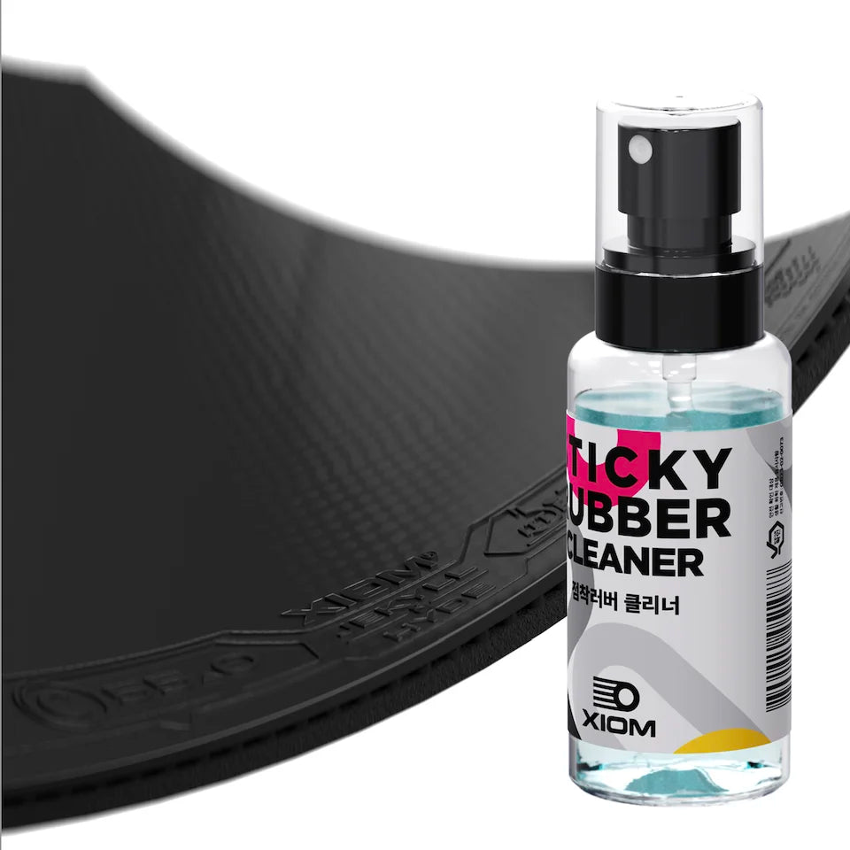 Kit limpador de borracha XIOM - Esponja e Limpador Sticky Rubber Cleaner 60ml