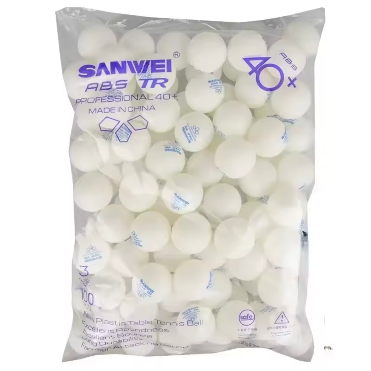 Pacote 100 Bolinhas ABS TR - SANWEI