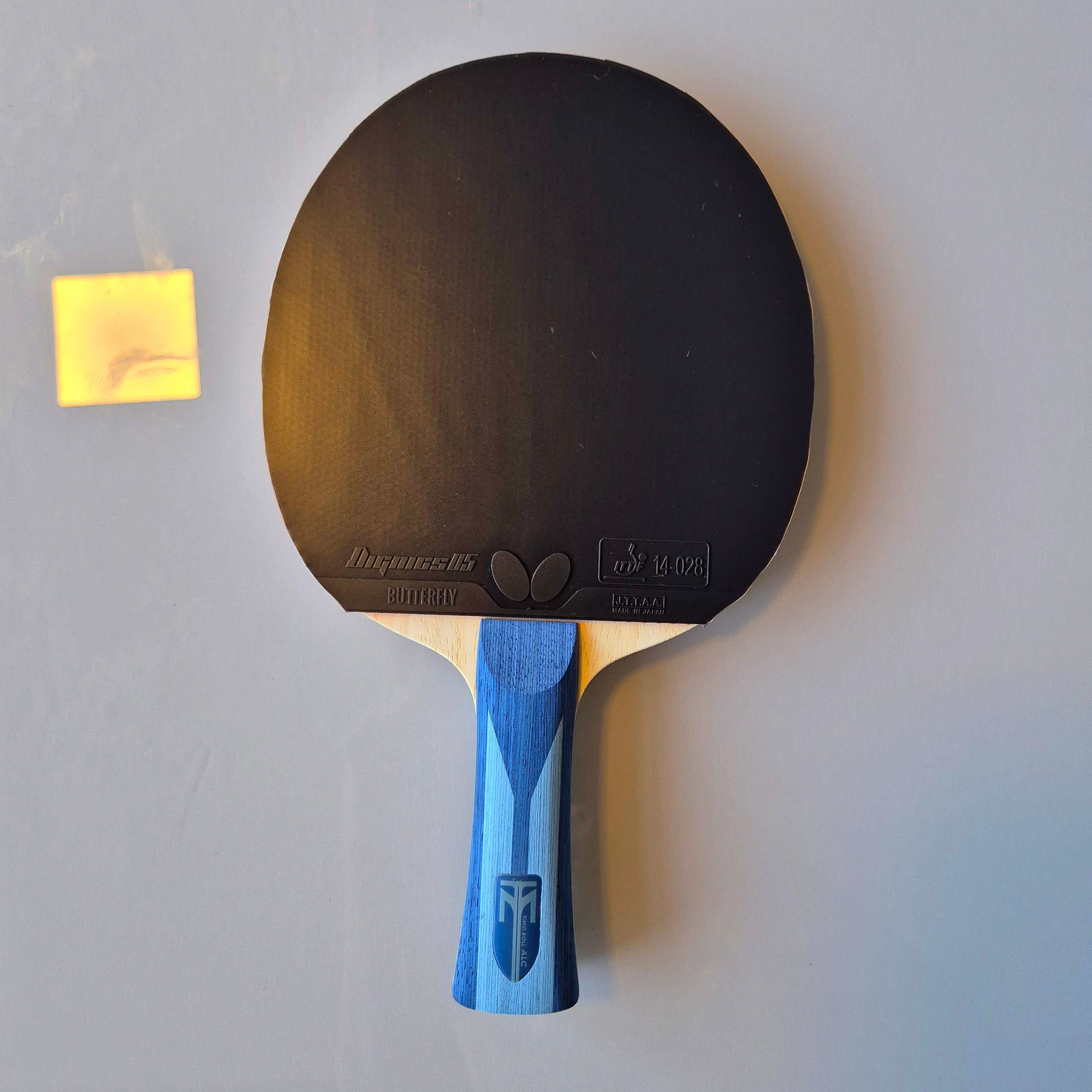 Raquete Kit Elite - Timo Boll ALC + Dignics 05 + Glayzer 09c